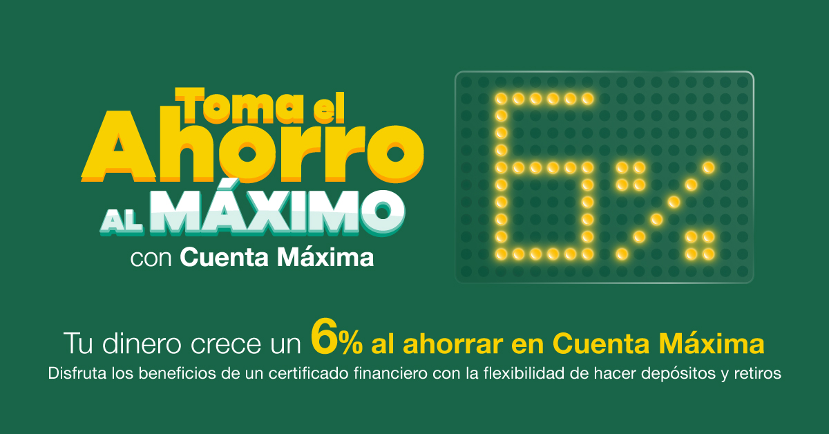 Imagen Cuenta de ahorro personal Máxima