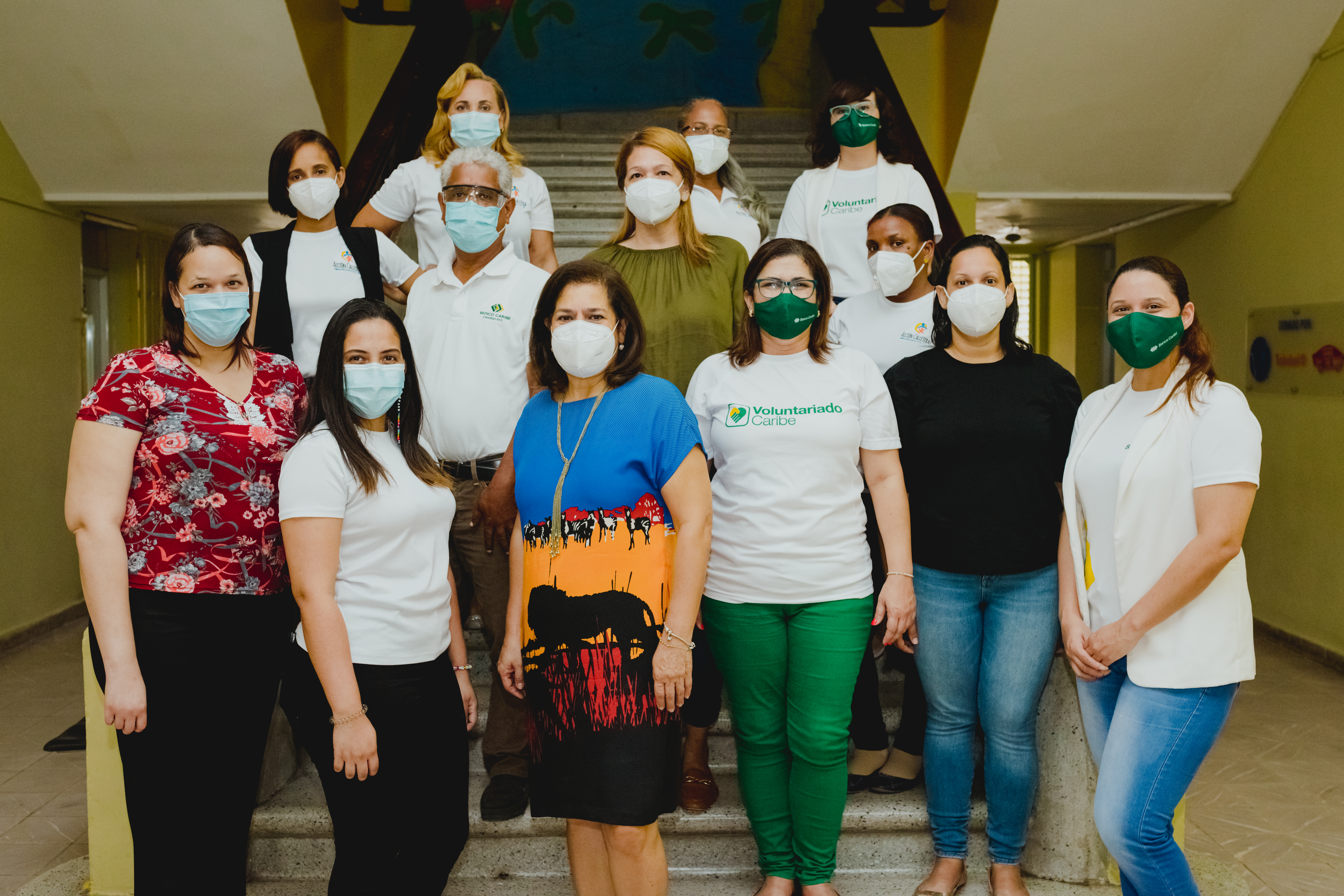 Imagen Banco Caribe contribuye a prevenir del COVID a niños de Acción Callejera